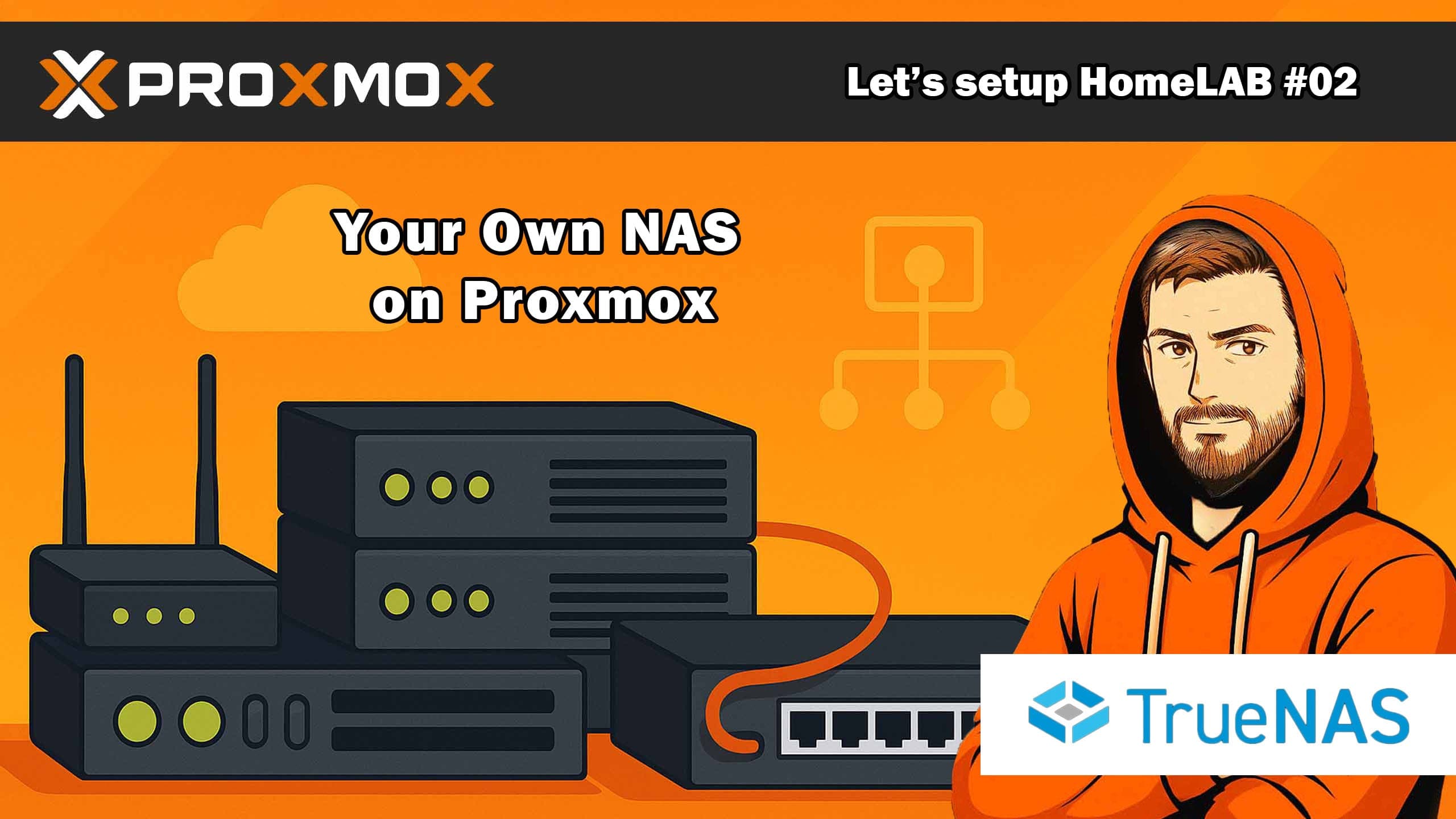 Proxmox #2 — Build Your Own File Server (NAS) with TrueNAS and Proxmox